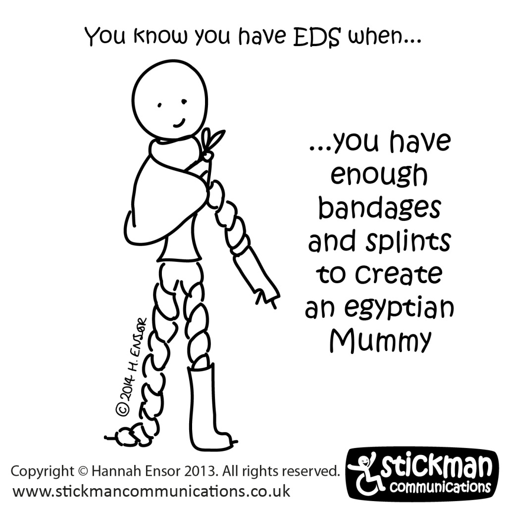 EDS splint mummy